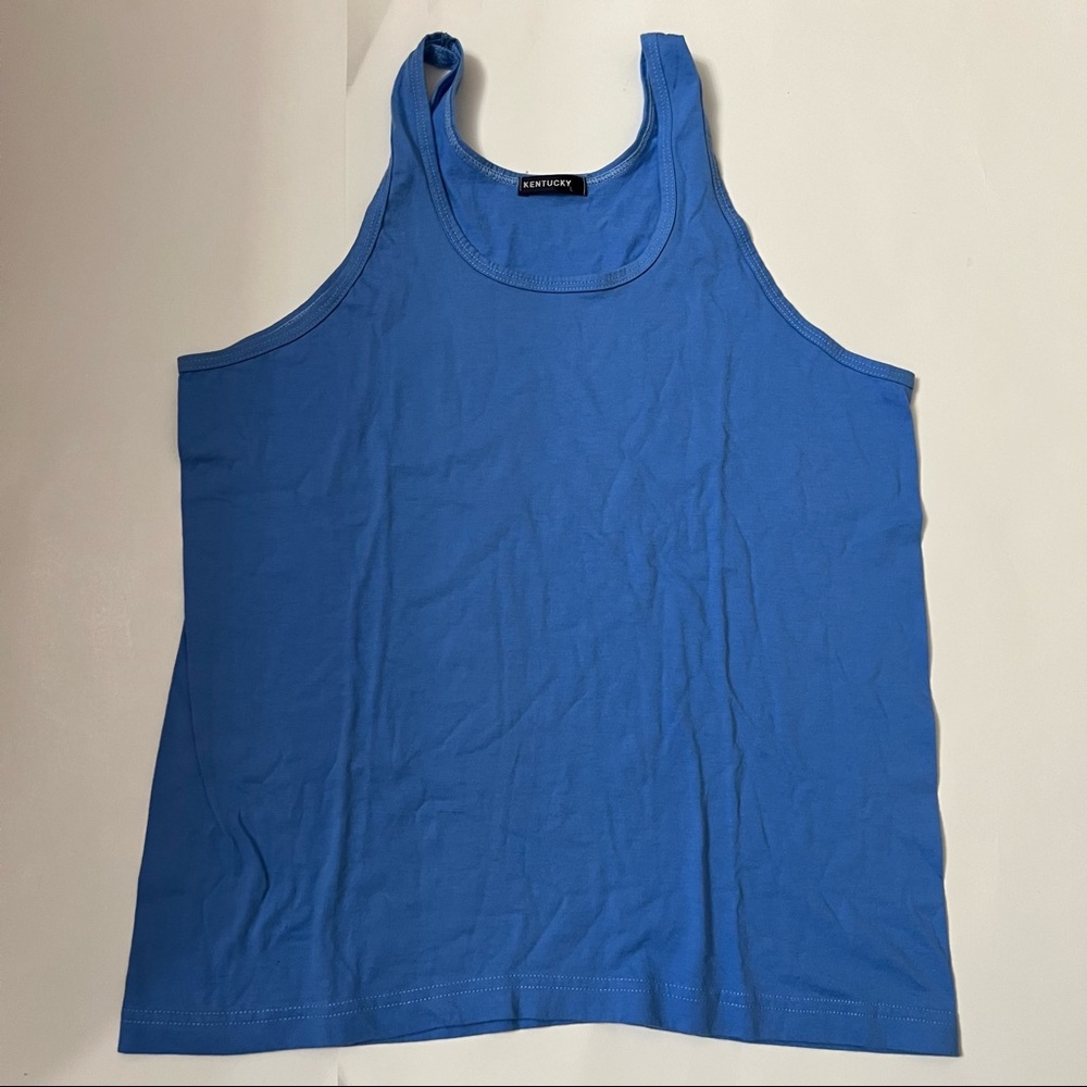 🍭 Kentucky Women’s Blue Sleeveless Top - Size Large (Used)